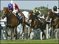 And racing in front is the BBC with Series Link Champ...