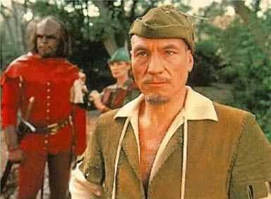 Worf: Captain - You have a ladder in your tights..  Picard: Yes Worf but at least I'm not wearing red!