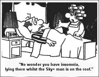 Those Sky+ installers are a keen bunch...